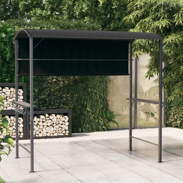 Sjenica s krovom 220 x 110 x 200 cm antracit - Antracitno siva / N/A