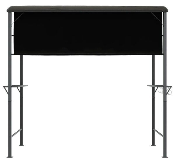 Sjenica s krovom 220 x 110 x 200 cm antracit - Antracitno siva / N/A