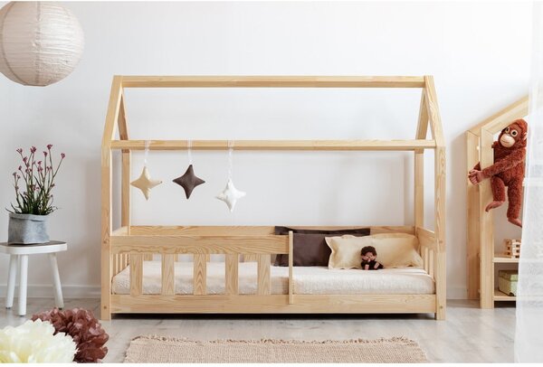 Mali dječji krevet od borovine 120x200 cm Mila MBP - Adeko