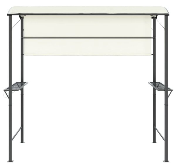 Sjenica s krovom 220 x 110 x 200 cm krem - Krema / N/A