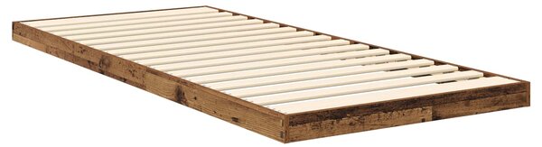 Krevet s daskama Staro drvo 75 x 190 cm Konstruirano drvo - Smeđa / 75 x 190 cm