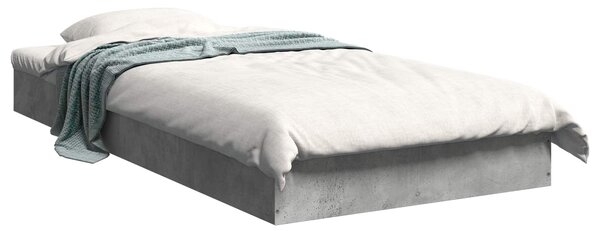 Okvir kreveta za pod Betonska siva 80 x 200 cm - Siva / 80 x 200 cm