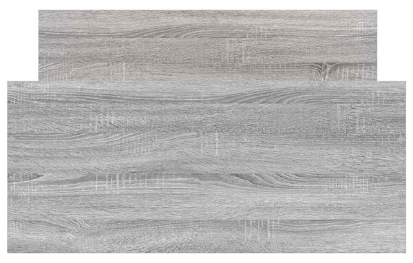 Okvir kreveta s uzglavljem Siva Sonoma 80 x 200 cm - Siva / 80 x 200 cm