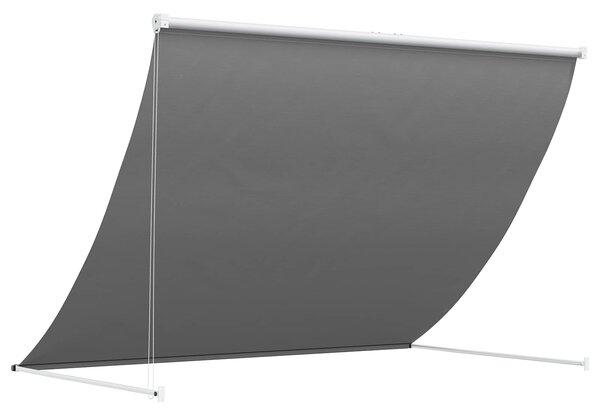 Nadstrešnica Svjetlosiva 150 x 150 cm - Svjetlosiva / 150 x 150 cm