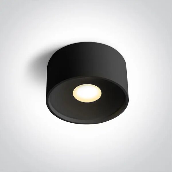 STROPNA LED SVJETILJKA CRNA 12W CCT IP20 230V 960lm DM12112F/B/V