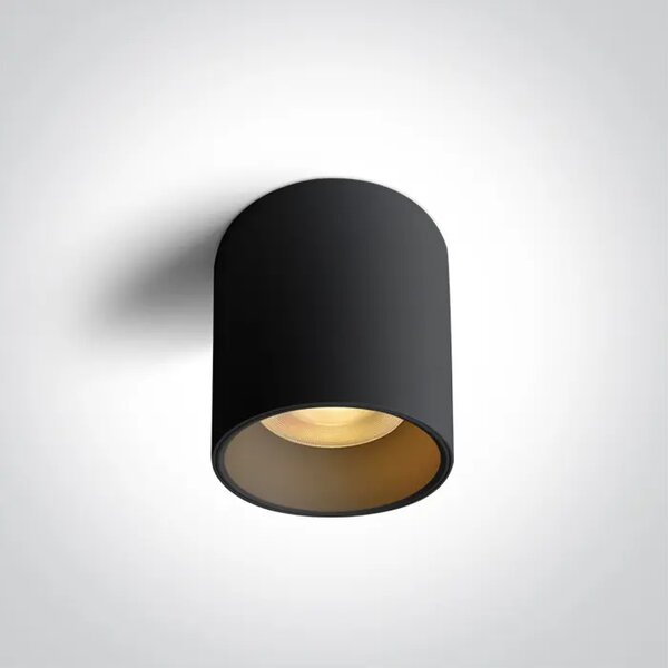 STROPNA LED SVJETILJKA CRNA 18W 3000K IP65 230V 1800lm DARK LIGHT DM67540B/B/W