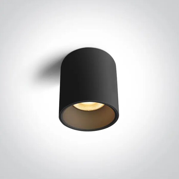 CRNA STROPNA LED SVJETILJKA 12W 3000K IP65 230V 1200lm DARK LIGHT DM67540A/B/W