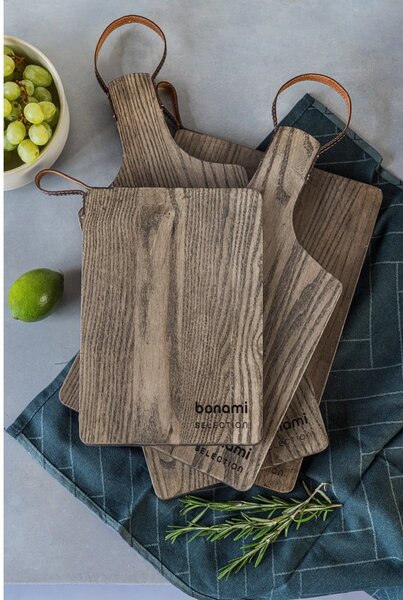 Drvena daska za rezanje za serviranje 52,5 x 18 cm Rustic – Bonami Selection