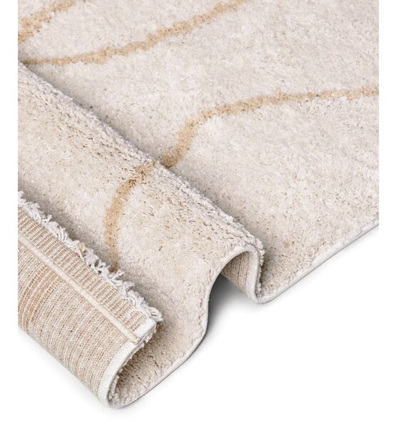 Krem tepih 160x230 cm Routa – Universal