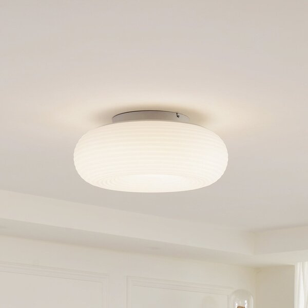 Lucande Smart LED stropna svjetiljka Bolti, bijela, RGBW, CCT, Tuya, prigušiva, Bijela, Dnevni boravak/blagovaonica, Plastika