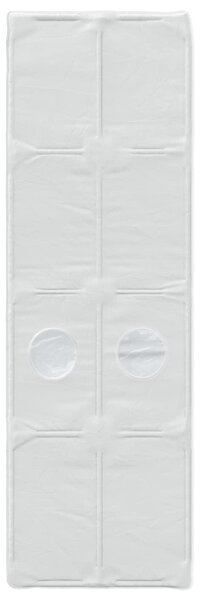 Kidsov krevet na sprat s tunelom Bijela Konstruirano drvo - Bijela / 90 x 200 cm