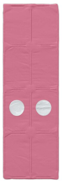 Krevet s tunelom 4 pcs Artisian hrast i ružičasta - Smeđa / 118,6 x 193,2 x 75,1 cm
