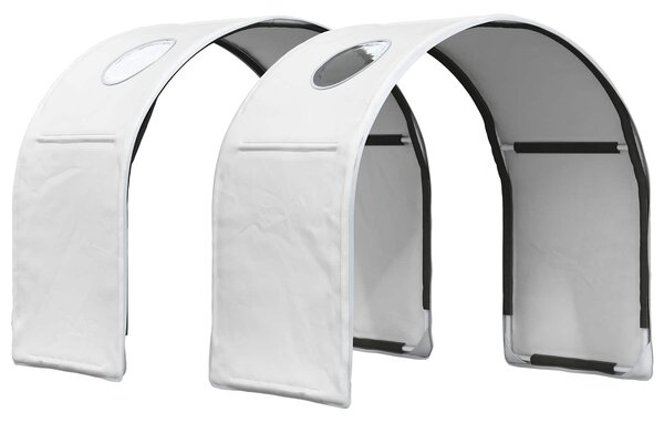 Krevet s Tunelom 4 pcs Bijela Konstruirano drvo - Bijela / 163 x 101,1 x 68,5 cm