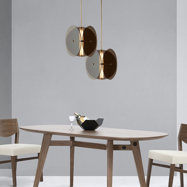 Lampa Viseća black APP1675-CP Round
