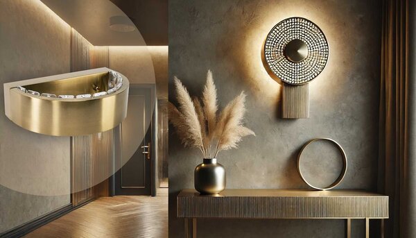 Lampa Viseća APP1509-CP BRUSH GOLD