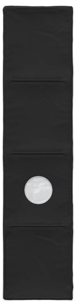 Krevet s Tunelom 4 pcs Bijela i crna Konstruirano drvo - Bijela / 163 x 101,1 x 68,5 cm