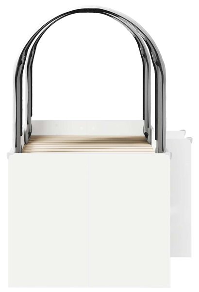 Krevet s Tunelom 4 pcs Bijela Konstruirano drvo - Bijela / 163 x 101,1 x 68,5 cm