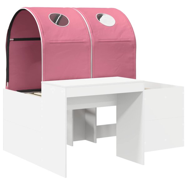 Krevet s Tunnels 4 pcs Artisian hrast i ružičasta - Smeđa / 123,6 x 163,2 x 75,1 cm