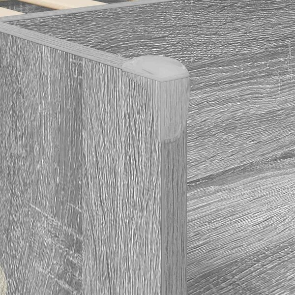 Krevet za djecu s ladicama Siva Sonoma 75 x 190 cm - Smeđa / 75 x 190 cm