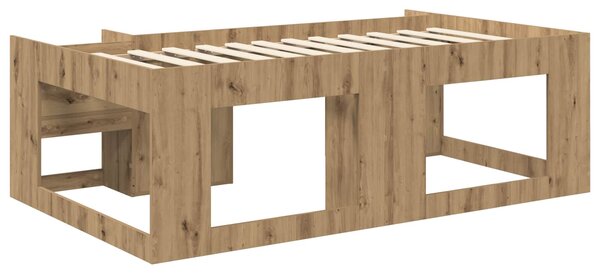 Krevet za djecu s ladicama Hrast artisan 75 x 190 cm - Smeđa / 75 x 190 cm