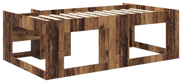 Krevet za djecu s ladicama Staro drvo 80 x 200 cm - Smeđa / 80 x 200 cm
