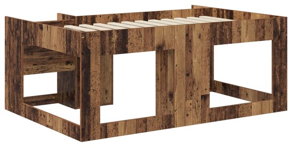Krevet za djecu s ladicama Staro drvo 80 x 160 cm - Smeđa / 80 x 160 cm