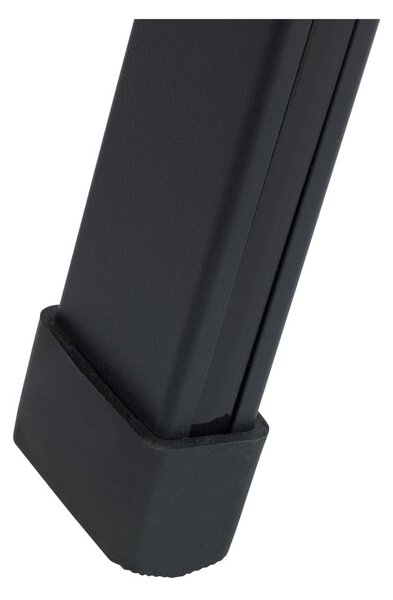 Crne aluminijske protuklizne sklopive ljestve Wenko Stepladder II