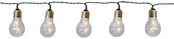 Bijelo svjetlo LED lanac Star Trading Glow, dužine 1 m