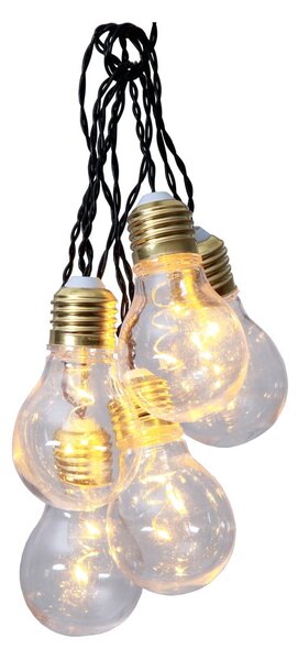 Bijelo svjetlo LED lanac Star Trading Glow, dužine 1 m