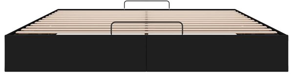 Otomanski krevet Crna King size Umjetna koža - Crna / King size