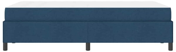 Krevet s opruga kutije Plava 120 x 190 cm tkanina - Plava / 120 x 190 cm