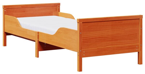 Okvir kreveta s produžetnim madracem Smeđa 80 x 200 cm - Smeđa / 80 x 200 cm