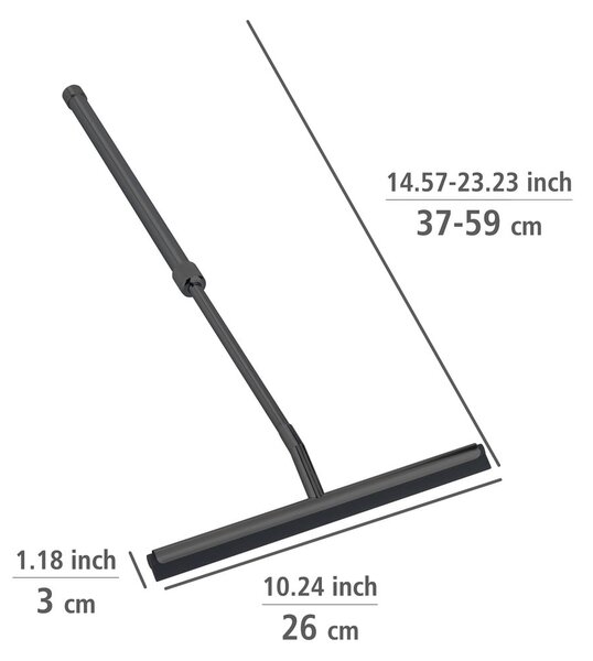 Crni teleskopski brisač prozora – Wenko