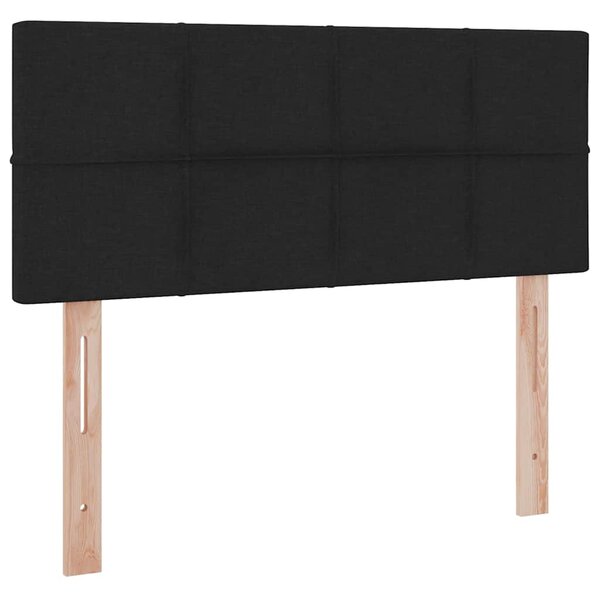 Krevet s madracem i skladištem s madracem Crna 120 x 200 cm - Crna / 120 x 200 cm