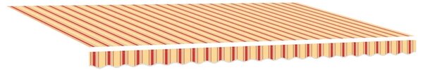 Električna retraktabilna tenda Žuta i narančasta 500 × 350 cm - Žuta / 500 × 350 cm