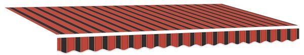 Skrovita tenda Narančasta 350 x 200 cm tkanina - Narančasta / 350 x 200 cm