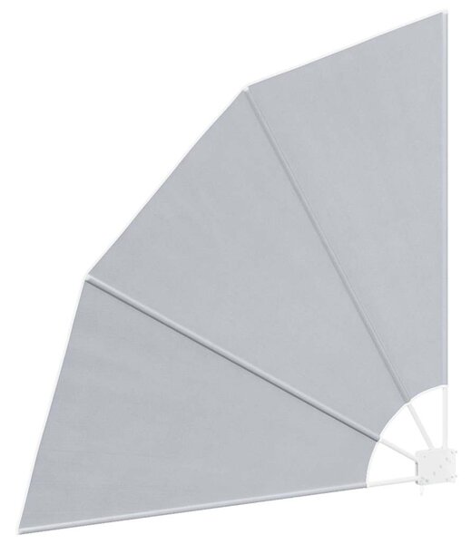 Sklopiva bočna tenda siva 140 x 140 cm - Siva / 140 x 140 cm