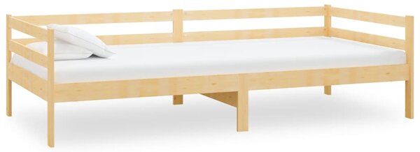 Dnevni krevet od masivne borovine 90 x 200 cm - Smeđa / 90 x 200 cm