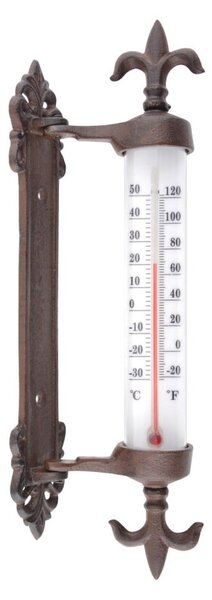 Vanjski termometar od lijevanog željeza Esschert Design Antique