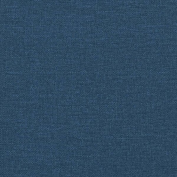 Krevet s madracem Hvar plavi 140 x 190 cm od tkanine - Plava / 140 x 190 cm