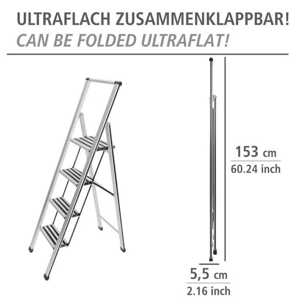 Sklopive ljestve Wenoo Ladder, visina 158 cm