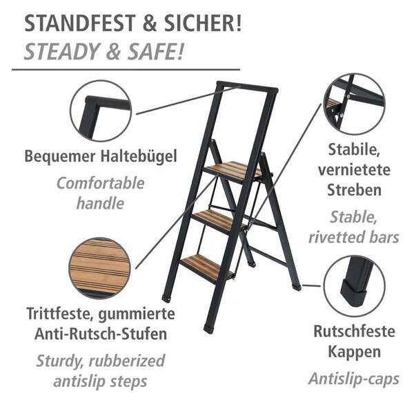 Metalna ljestve 119 cm – Wenko