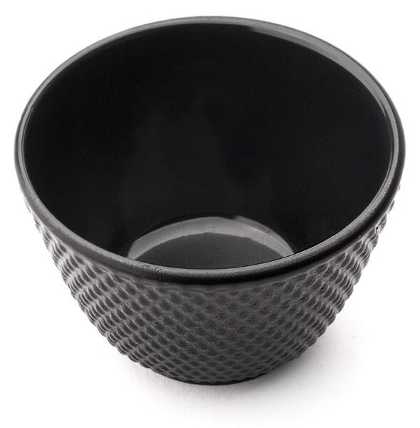 Set od 2 crne šalice za čaj od lijevanog željeza Bredemeijer Jang, ⌀ 7,8 cm