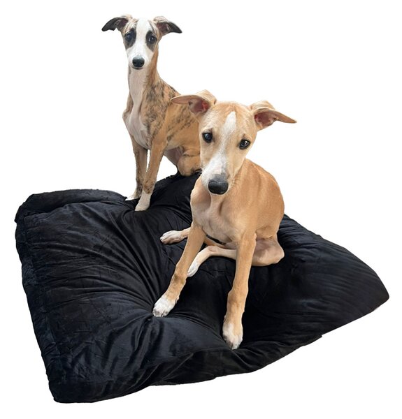 Mekani jastuk za psa ROYAL PET 75x60 cm, crni