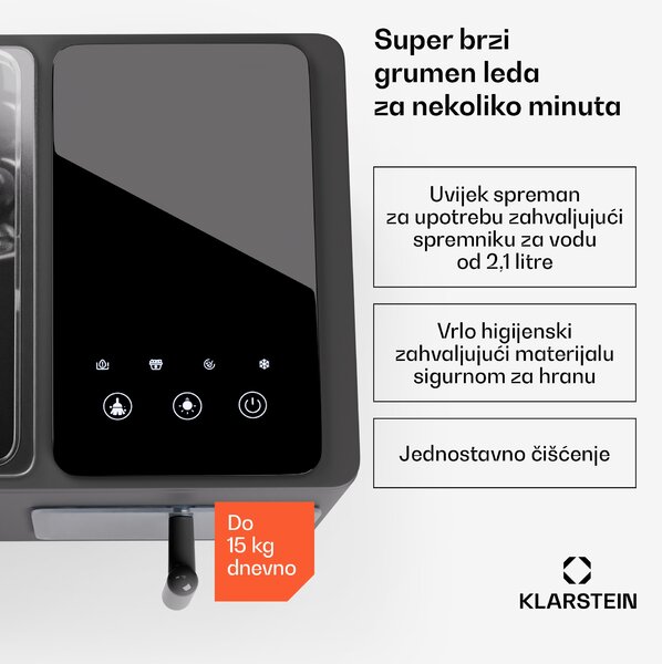 Klarstein Ledomat, Glacial Pro Nugget, aparat za led
