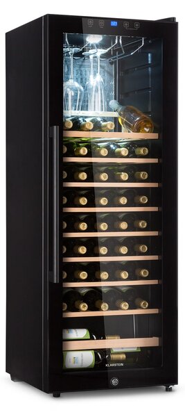 Klarstein Barossa 54S, vinoteka, 155 l, 54 boce, staklena vrata, zaslon osjetljiv na dodir