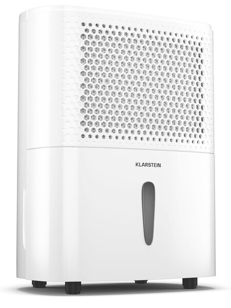 Klarstein DryFy 10L odvlaživač, 10 L/dan, 20-30m², 80 m³/h, tajmer, spremnik za vodu, mobilni