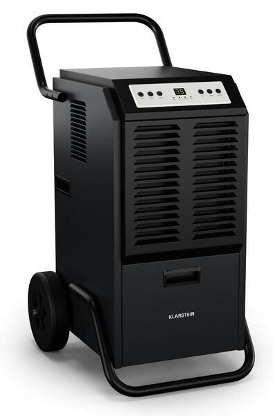 Klarstein DuraDry 70L odvlaživač zraka, 70 L/dan, 90-140 m², nehrđajući čelik, mobilni, 450 m³/h