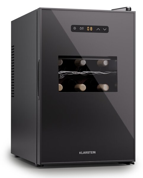 Klarstein Silent Vino 15 Uno, hladnjak za vino, 39 l / 15 boca, 5-18 °C, na dodir