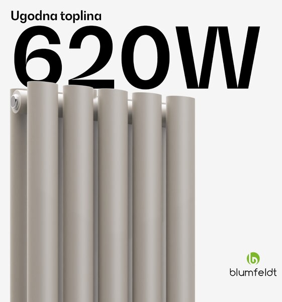 Blumfeldt Tallheo radijator 120x30 620W